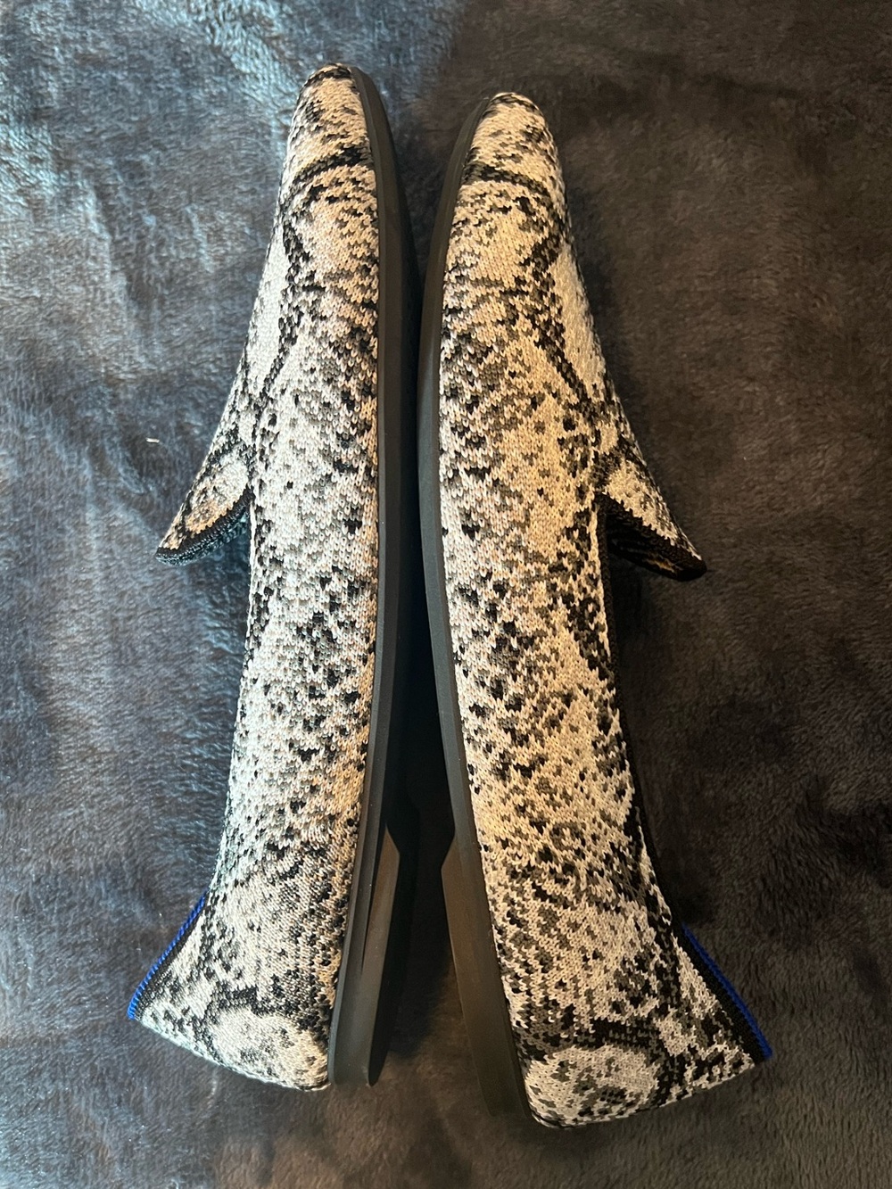 Rothy’s Almond Loafer Python 8.5 - Picture 5 of 8